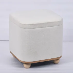 Elegant Minimalist Storage Ottoman T1174